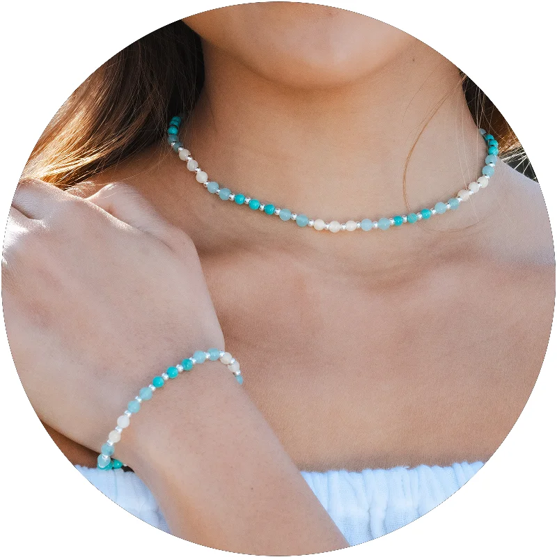 adjustable branch summit bracelet-Anti-Anxiety + Healing Jewelry Set