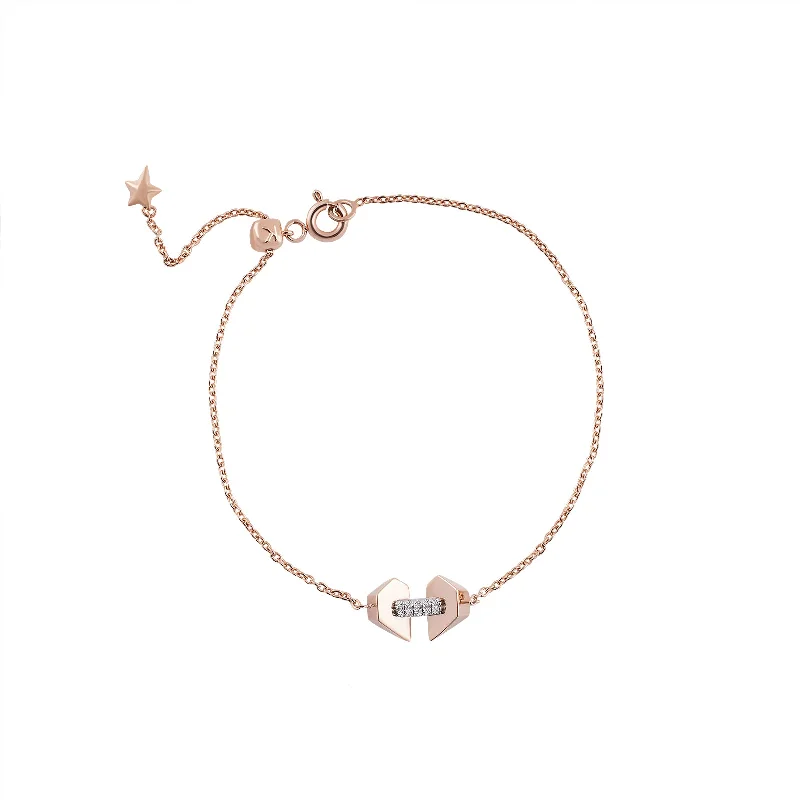 modern tiered topaz bracelet-Beloved Bracelet