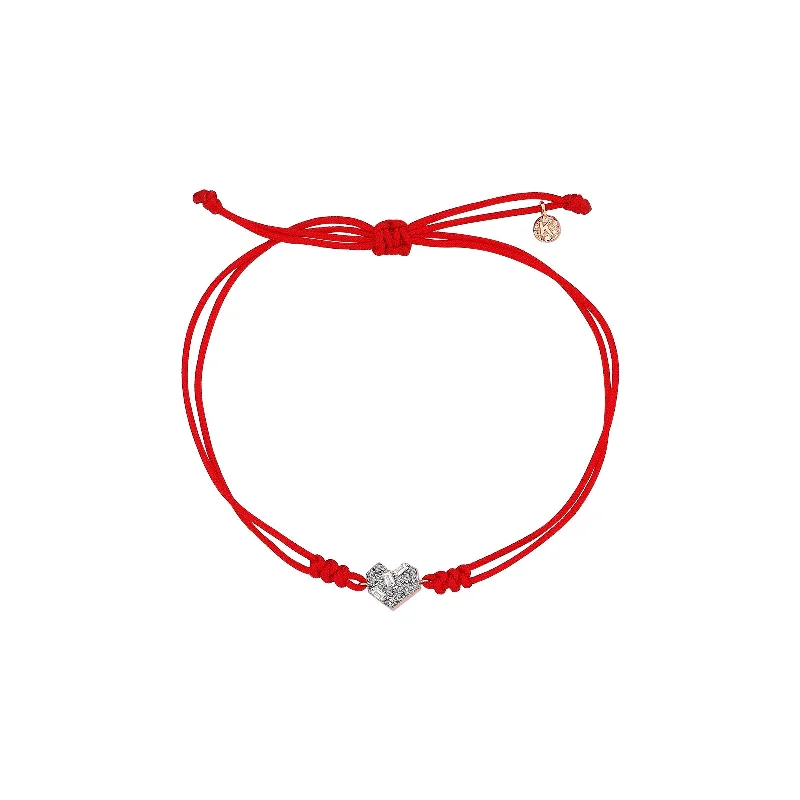 minimalist summit crest bracelet-Cherish Cord Bracelet