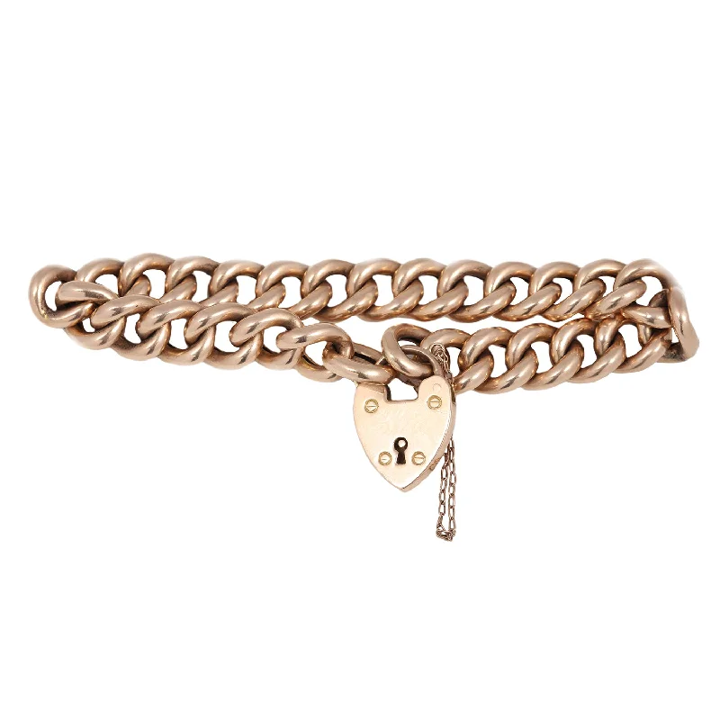 inscribed eternity chain bracelet-Chester Heart Bracelet