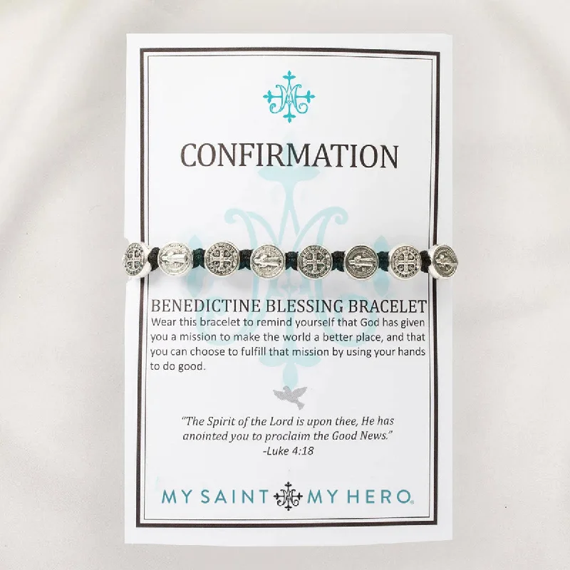 marquise-cut opal bracelet-Confirmation Blessing Bracelet