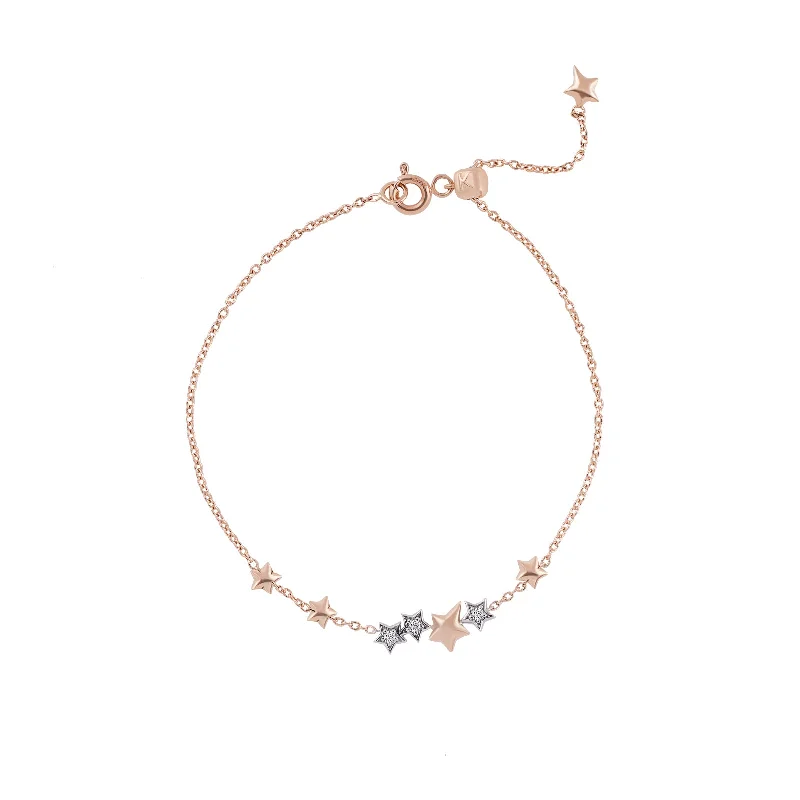 tarnished rose stack bracelet-Constanze Bracelet