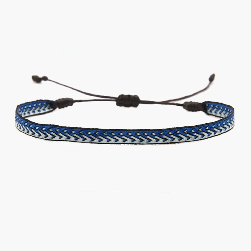 boho-inspired lapis lazuli bracelet-Handmade Purnama Bracelet 78 (Blue)