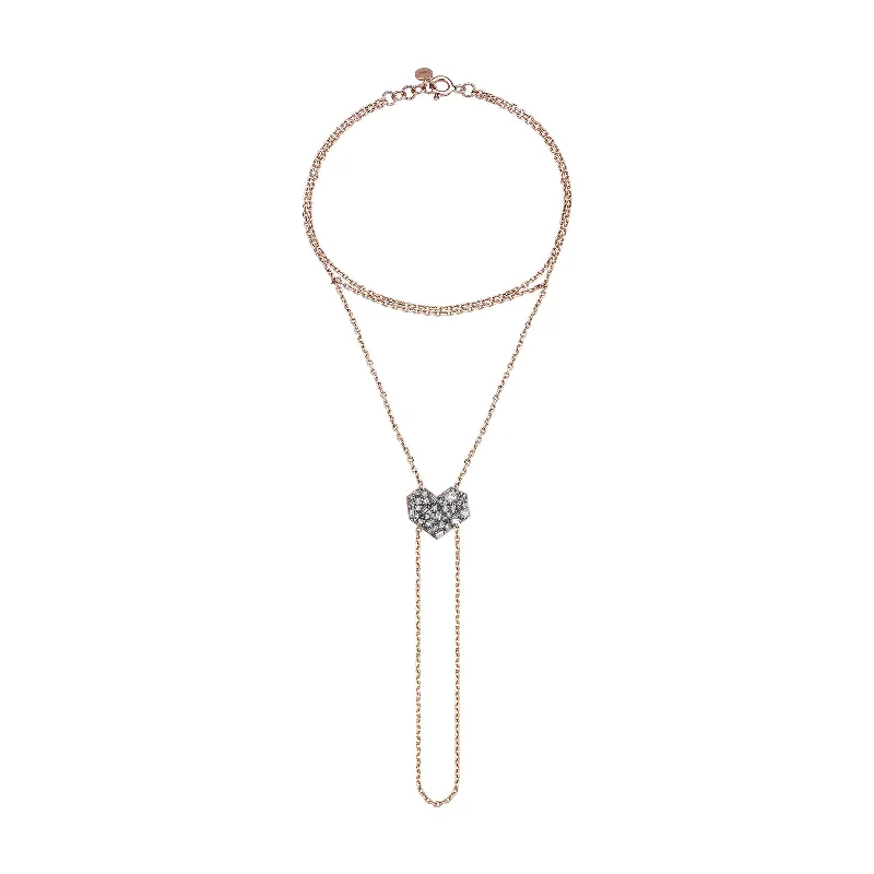 bold pentagonal topaz bracelet-Mini Cherish Handpiece