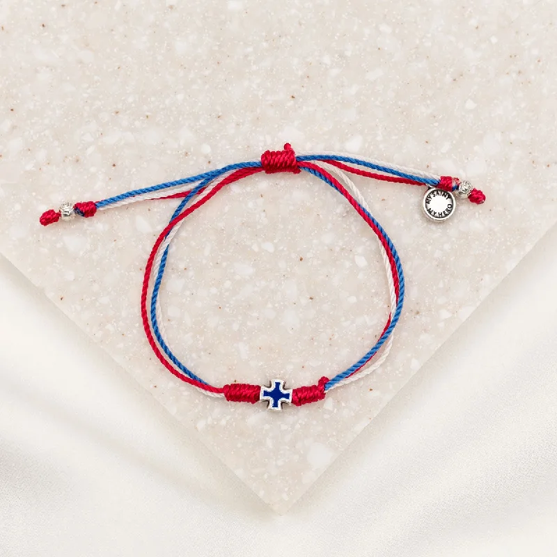 adjustable peak summit bracelet-One Nation Under God United in Prayer Bracelet