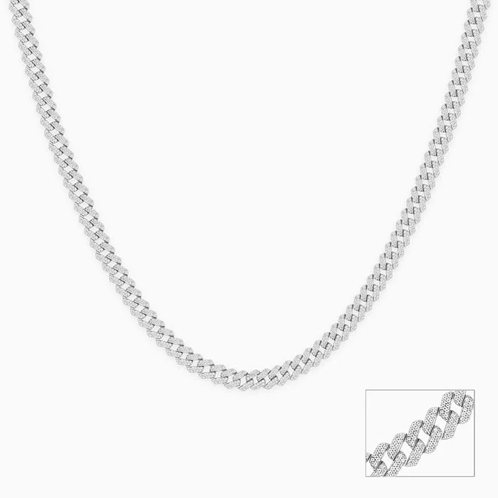 minimalist ridge summit bracelet-Silver Highness Chain For Him