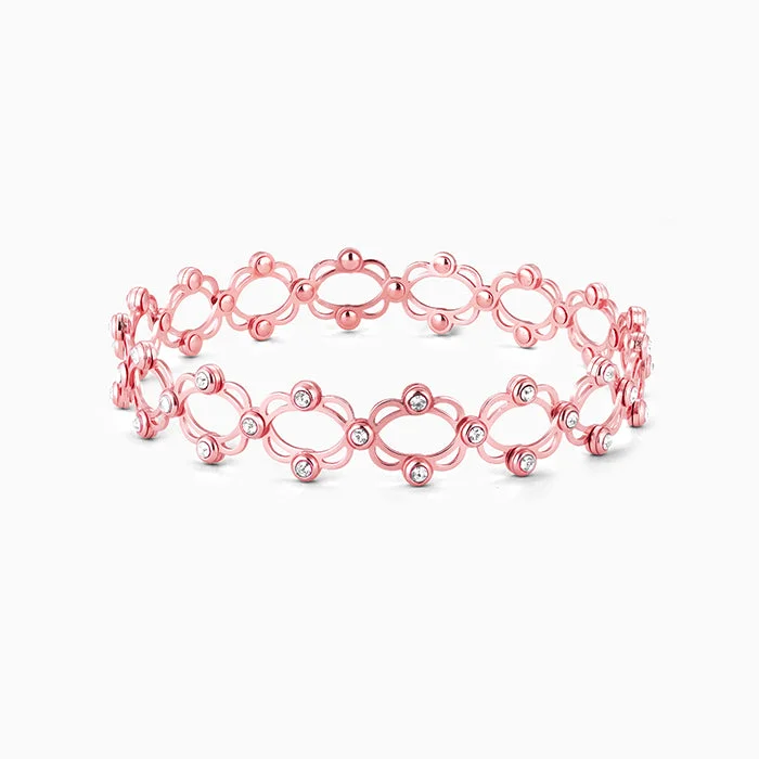 artisan-crafted rose bracelet-Anushka Sharma Rose Gold Supple Bracelet