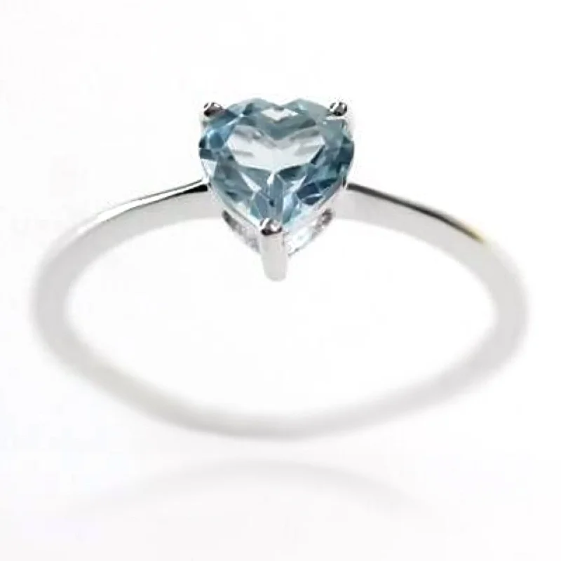 adjustable branch summit ring-925 Sterling Silver Sky Blue Topaz Gemstone Solitaire Ring