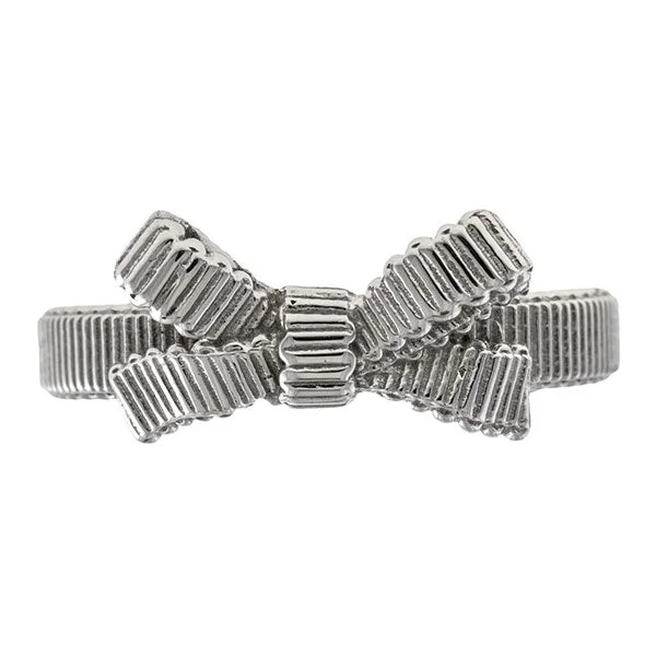 bohemian totem ring-Grosgrain Bow Ring- Heirloom by Doyle & Doyle