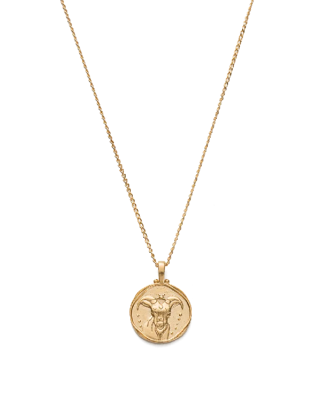 bold topaz summit peak necklace-ZODIAC NECKLACE (18K GOLD VERMEIL)