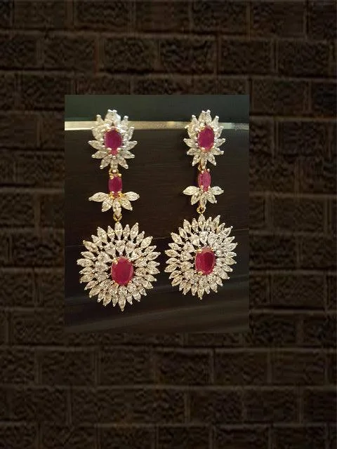 inscribed dynasty drop earrings-RLONGAD